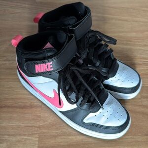 Kids Nike Court Borough Mid Sneakers
